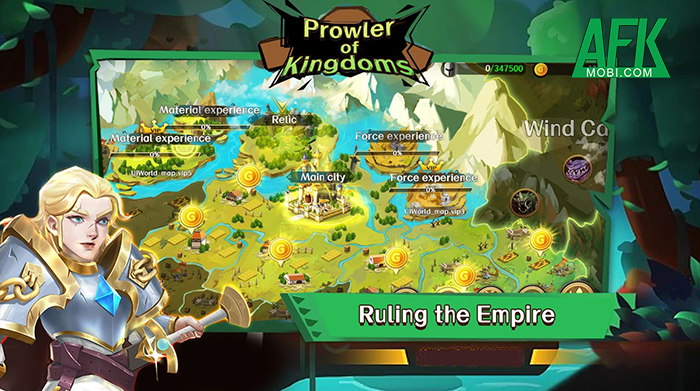 Prowler of Kingdom game nhập vai đấu tướng chiến thuật thần thoại Châu Âu