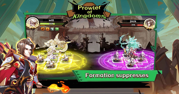 Đổi gió với game đấu tướng ma thuật Prowler of Kingdoms bối cảnh thần thoại Châu Âu huyền bí