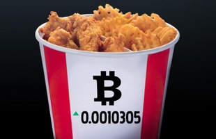 Cuối cùng thì, bạn cũng có thể mua gà rán KFC bằng... Bitcoin rồi đấy!