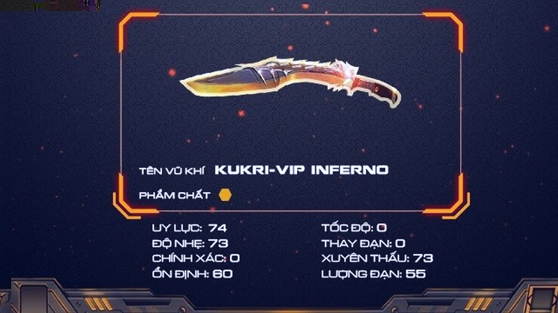 CFL - Kukri VIP Inferno và Kukri Beast, ai hơn ai?