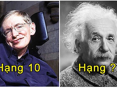 10 bộ óc siêu phàm có chỉ số IQ cao nhất thế giới: Stephen Hawking chỉ xếp bét bảng