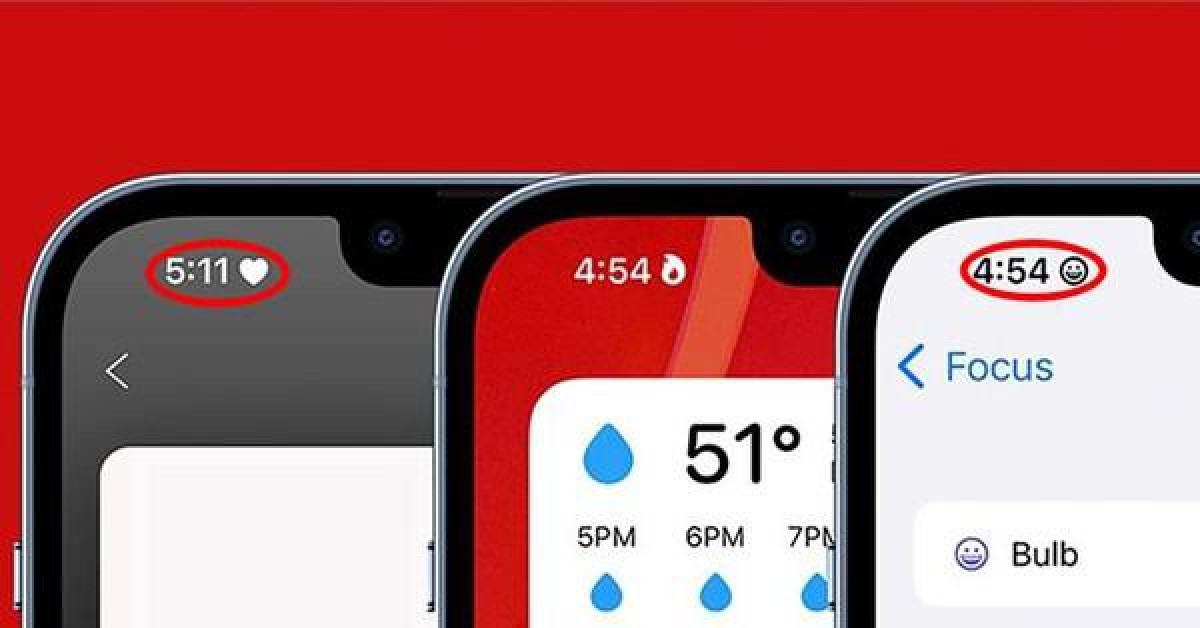 Trải nghiệm mới lạ cho người dùng: Tạo emoji trái tim, mặt cười ở thanh trạng thái iPhone