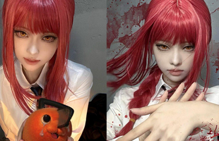 Cosplay Makima trong Chainsaw Man khiến người hâm mộ thích thú vì 'ăn đứt bản gốc'