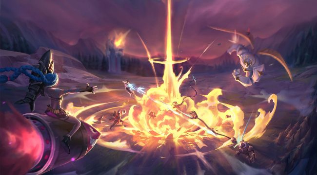 LMHT: Riot hé lộ chế độ chơi mới, cuộc chiến sinh tử giữa 4 đội