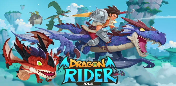 Dragon Rider Idle - Game hành động RPG khám phá thế giới rồng trên nền tảng mobile