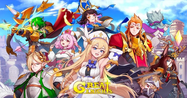 GreatKnights - Game phiêu lưu mới vừa ra mắt trên cả Android và IOS