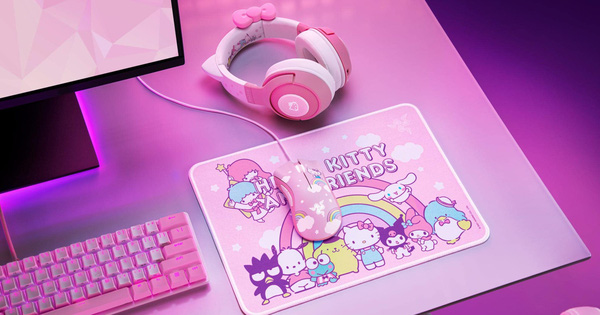 Razer ra mắt bộ sưu tập kết hợp Hello Kitty and Friends hoàn toàn mới, màu sắc full hồng cực kỳ đáng yêu!