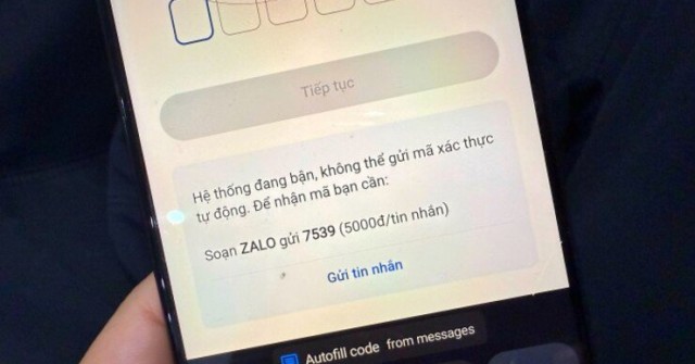 Người dùng phải trả tiền để tạo tài khoản Zalo