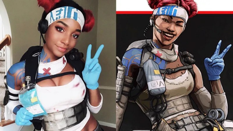 Choáng với màn Cosplay siêu thực của game thủ Apex Legends