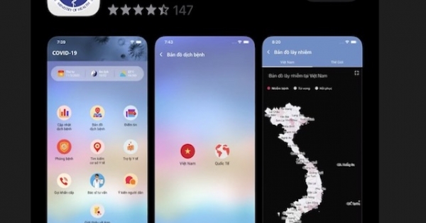 Thêm một ứng dụng phòng, chống dịch Covid-19 