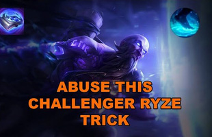 Game thủ Thách Đấu phát hiện chỉ với việc ra vào sông liên tục, Ryze có thể 