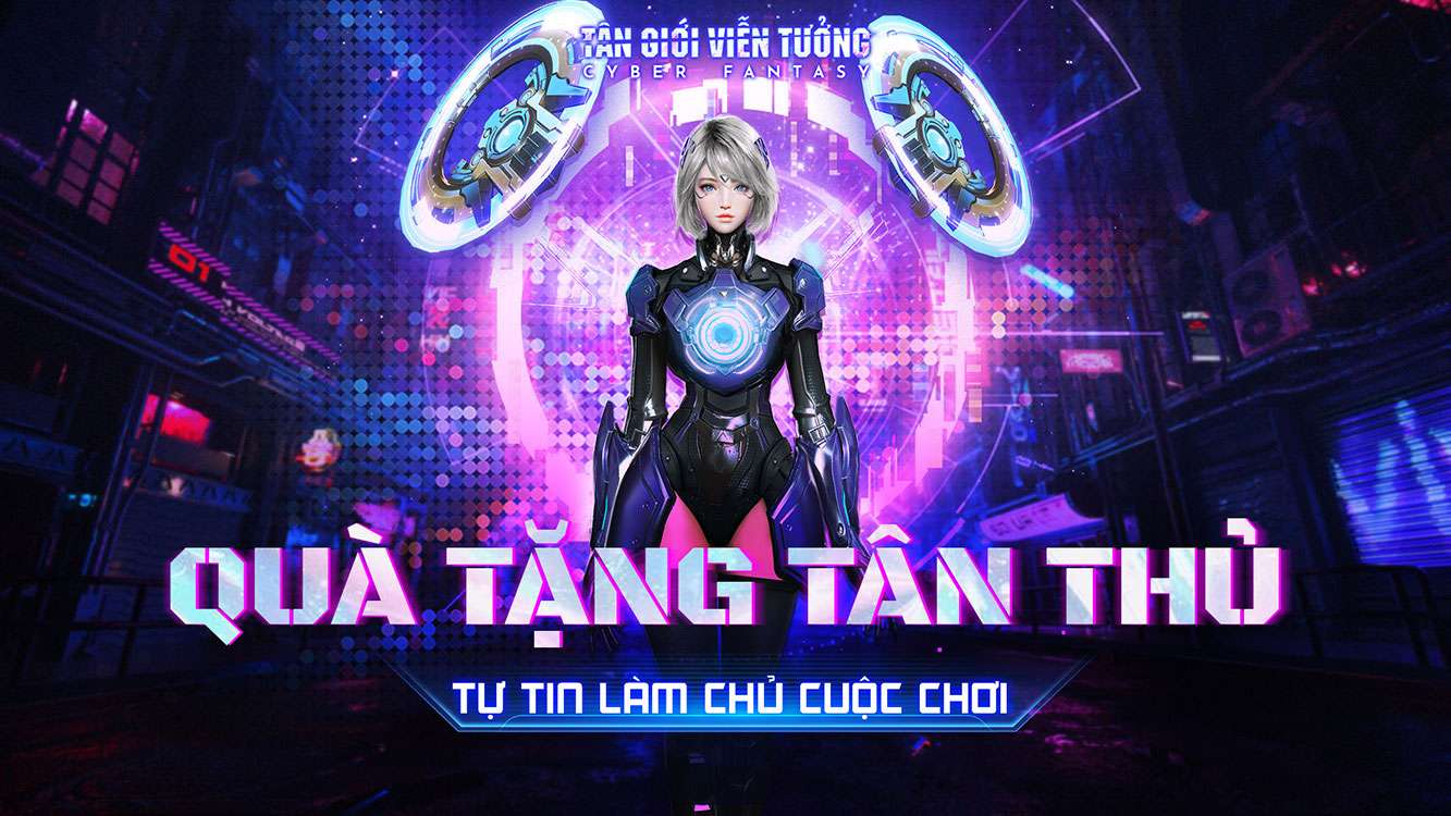 Game4V tặng giftcode Cyber Fantasy mừng game ra mắt 16/03