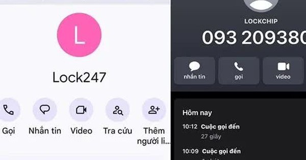 Cảnh giác trước những cuộc gọi hiển thị Lockchip, Lock247...