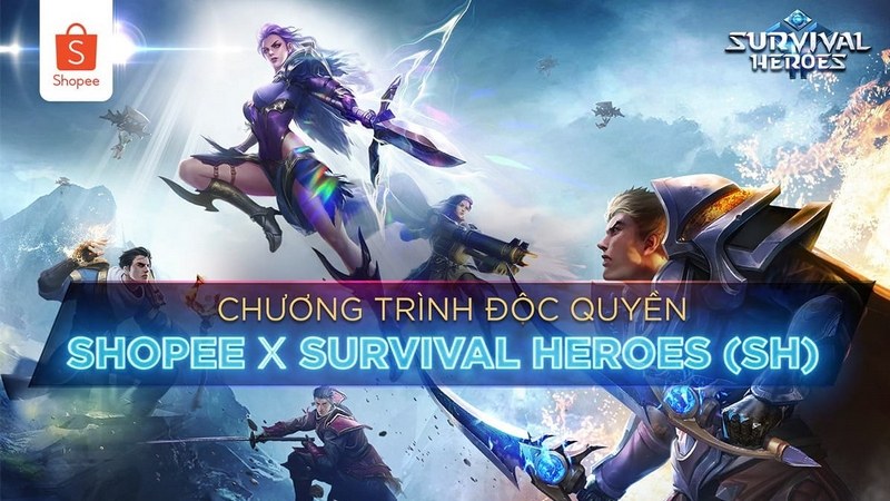 Sau AOG, Shopee lại khiến cộng đồng “dậy sóng” cùng Survival Heroes