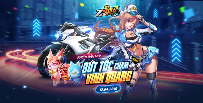 Phiên bản cập nhật tháng 4 chính thức đến tay game thủ ZingSpeed Mobile