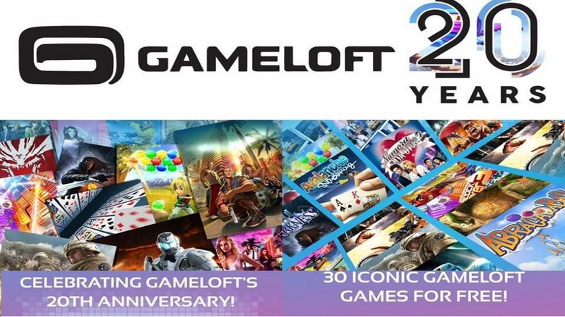 Mừng 20 năm thành lập, Gameloft miễn phí 30 game kinh điển cổ xưa cho anh em giải trí mùa dịch