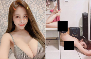 Thả rông vòng một rồi làm thử thách khoe eo thon gọn, nàng hot girl nhận muôn vàn gạch đá vì hình ảnh phản cảm