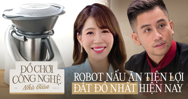 Robot nấu ăn 40 triệu có gì mà Văn Mai Hương, Vũ Dino, MC Diệp Chi thích mê thích mệt?