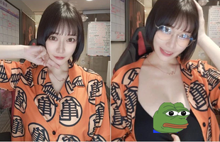 Cosplay Dragon Ball rồi vạch áo khoe vòng một ngay trên sóng, nữ streamer lên view vùn vụt, tự thừa nhận cố tình chiêu trò