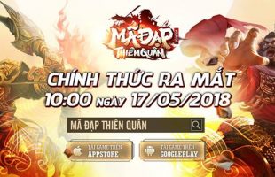 Mã đạp Thiên Quân – game cưỡi ngựa PK mới lạ chính thức mở cửa ngày 17/05