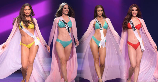 Tranh cãi BXH 15 Hoa hậu trình diễn bikini đẹp nhất Bán kết Miss Universe theo Missosology, đáng lo nhất là kết quả của Khánh Vân