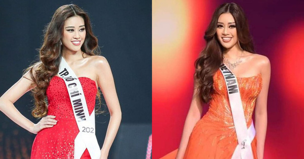 Sự trùng hợp bất ngờ giữa đầm dạ hội của Khánh Vân ở Miss Universe Việt và Thế giới, “điềm báo” đăng quang là đây?