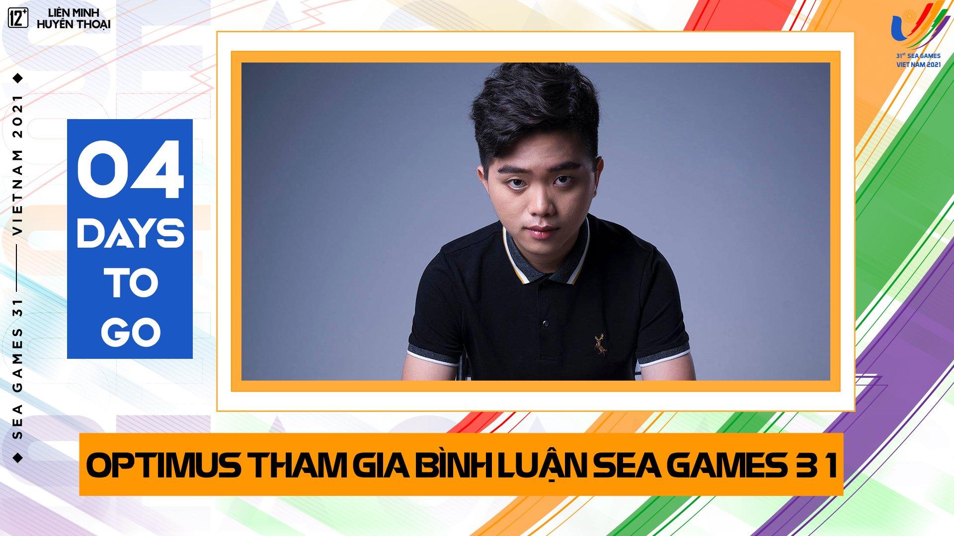 SEA Games 31: Giáo sư Optimus chính thức trở thành BLV bộ môn Liên Minh Huyền Thoại