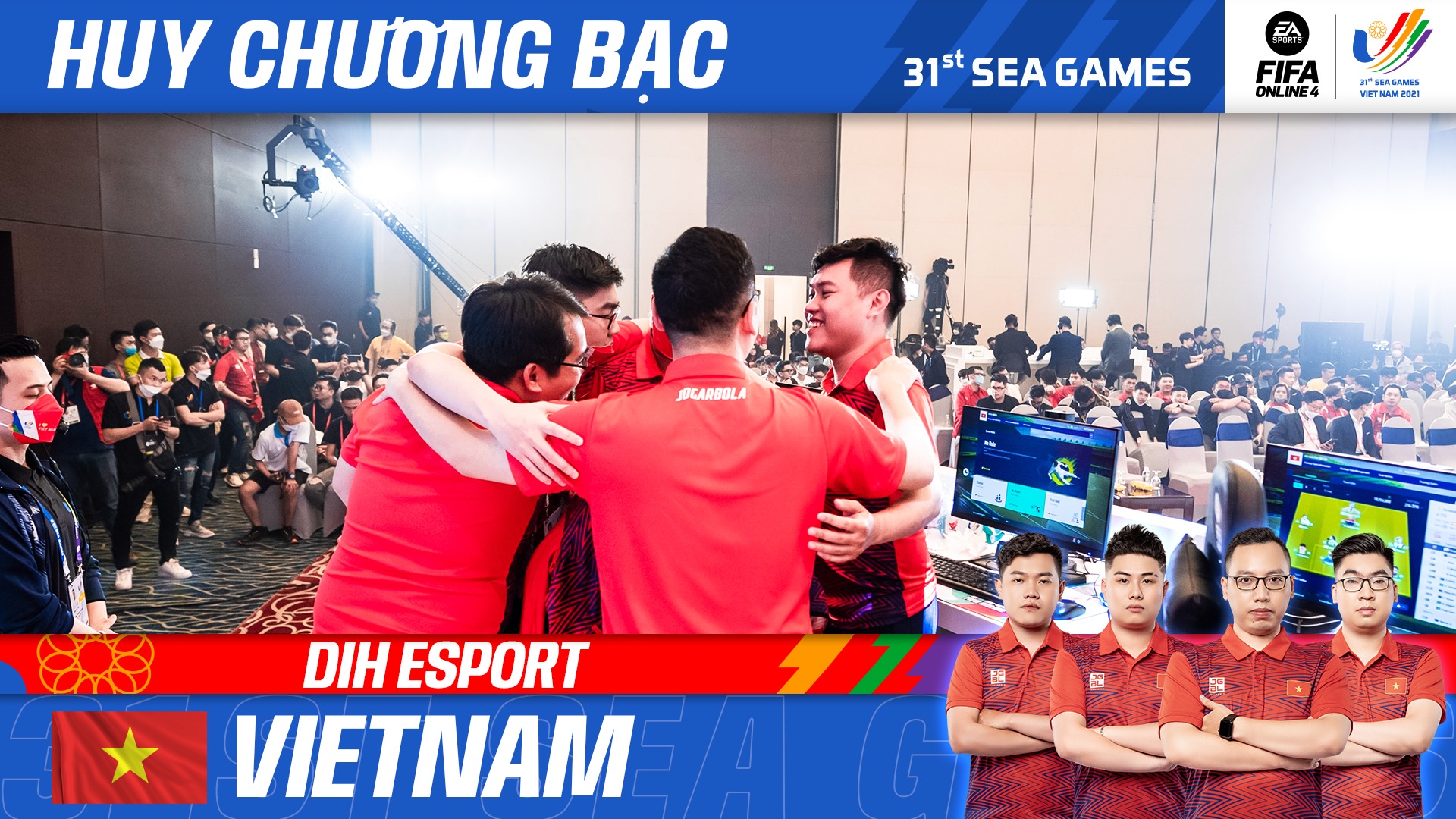 Thua tiếc nuối trước Thái Lan, Đội tuyển FIFA Online 4 của Việt Nam giành HCB Sea Games 31