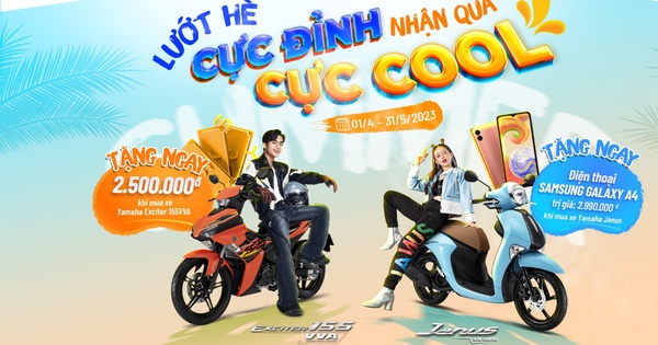 Mua xe cực “Hot” - Ưu đãi cực “Cool” cùng Yamaha