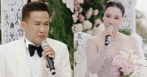 Video chưa từng công bố trong đám cưới Hồ Quỳnh Hương: Chuyện gì khiến chú rể bật khóc nức nở?