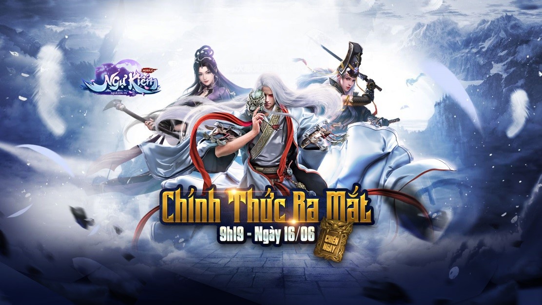 Game4V tặng giftcode Ngự Kiếm Mobile mừng game ra mắt 16/06