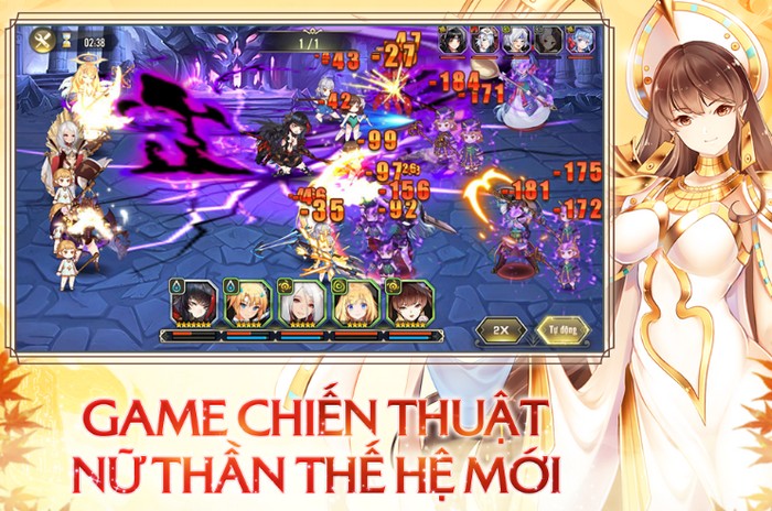 Hồi Ức Nữ Thần: Tựa game thẻ tướng chiến thuật cập bến làng Game Việt