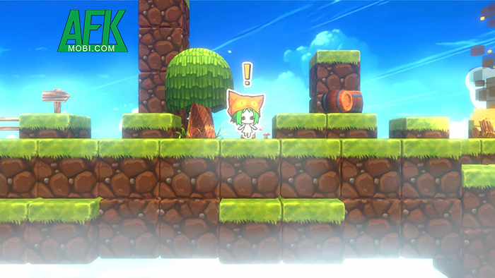 Paper Knight Quest đưa người chơi khám phá một thế giới khối độc đáo