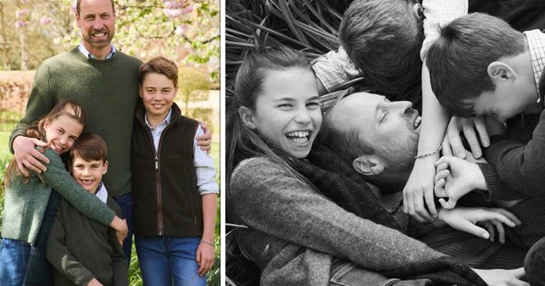 3 con nhà Vương phi Kate đăng ảnh cực yêu mừng Ngày của Cha: “Chúng con yêu cha, Papa!”