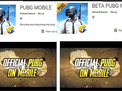 Thực tế PUBG Mobile android hiện nay được Tencent phát hành không phải chỉ một phiên bản