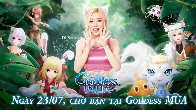 Siêu phẩm game nhập vai hành động Goddess MUA – Nụ Hôn Nữ Thần công bố ngày ra mắt