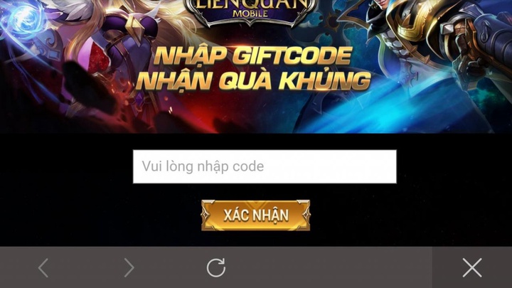 Code Liên quân 2020: Cách nhập Giftcode LQ Mobile mới nhất