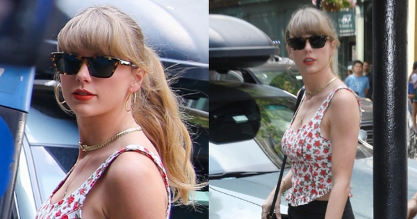 Taylor Swift đẹp hút hồn trên đường phố New York