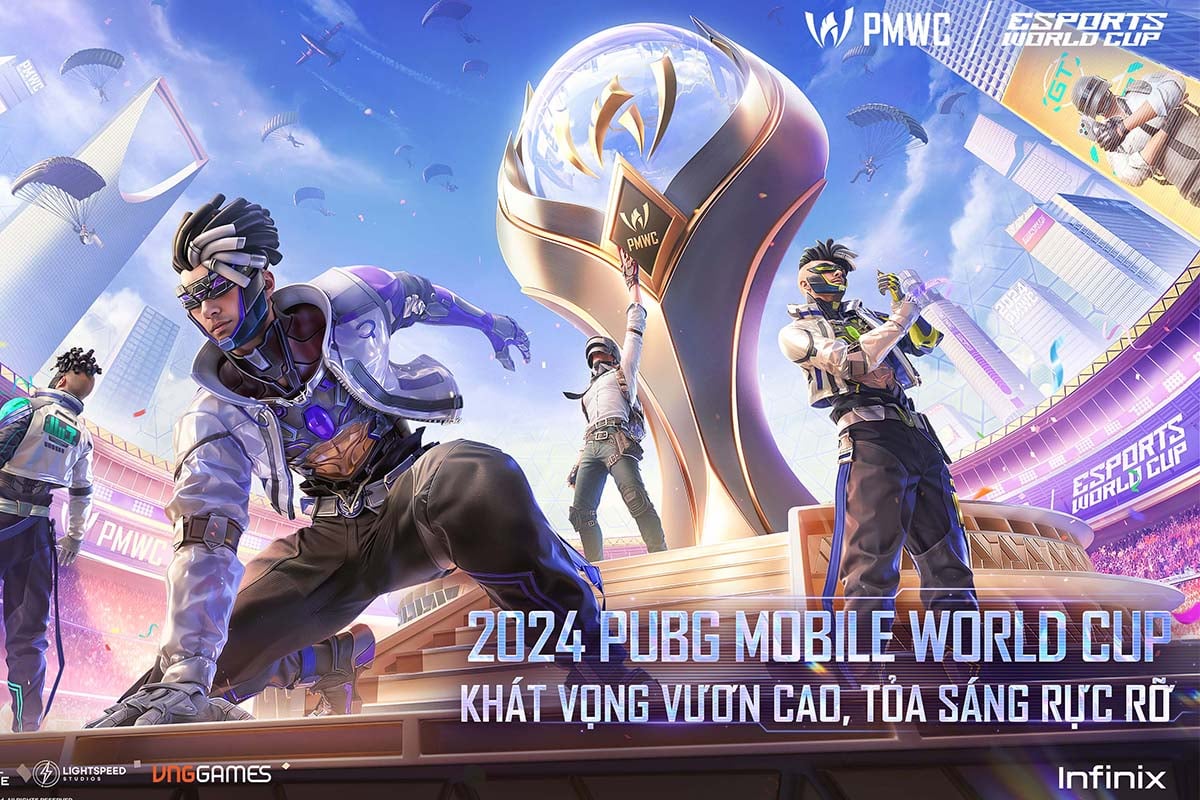 Đội tuyển Việt nam đã sẵn sàng chinh phục Esports World Cup 2024 bộ môn PUBG Mobile