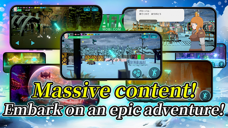 Chiến đấu lẫn giải đố trên một hành tinh băng giá trong game SNO Snow White