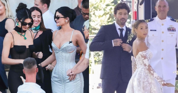 Chị em Kendall - Kylie Jenner "đi cửa sau" để tham dự đám cưới tỷ phú, đến việc của người nhà thì lặn mất tăm?