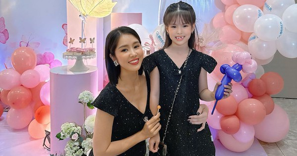 Lê Phương đưa con gái dự tiệc, lời nhắn giản dị bất ngờ khiến khán giả xúc động nhớ đến Quý Bình