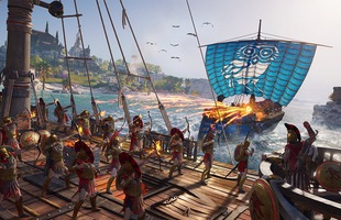 11 phút gameplay hải chiến hoành tráng nhất lịch sử trong Assassin's Creed Odyssey