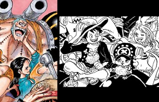 One Piece: Giống như Robin vuốt má Franky, Luffy và Nami đã từng cười với nhau say đắm