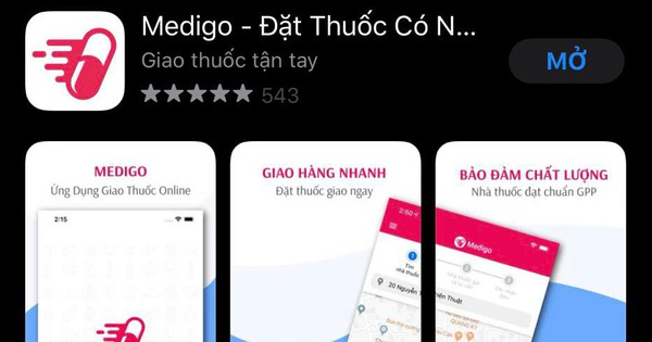 Dùng thử ứng dụng tư vấn, đặt thuốc online, 