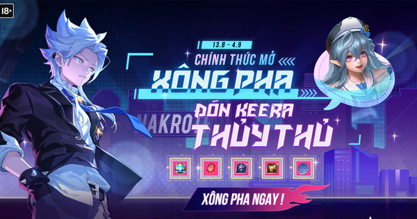 Liên Quân Mobile: Garena đang tặng miễn phí skin Keera Thủy thủ