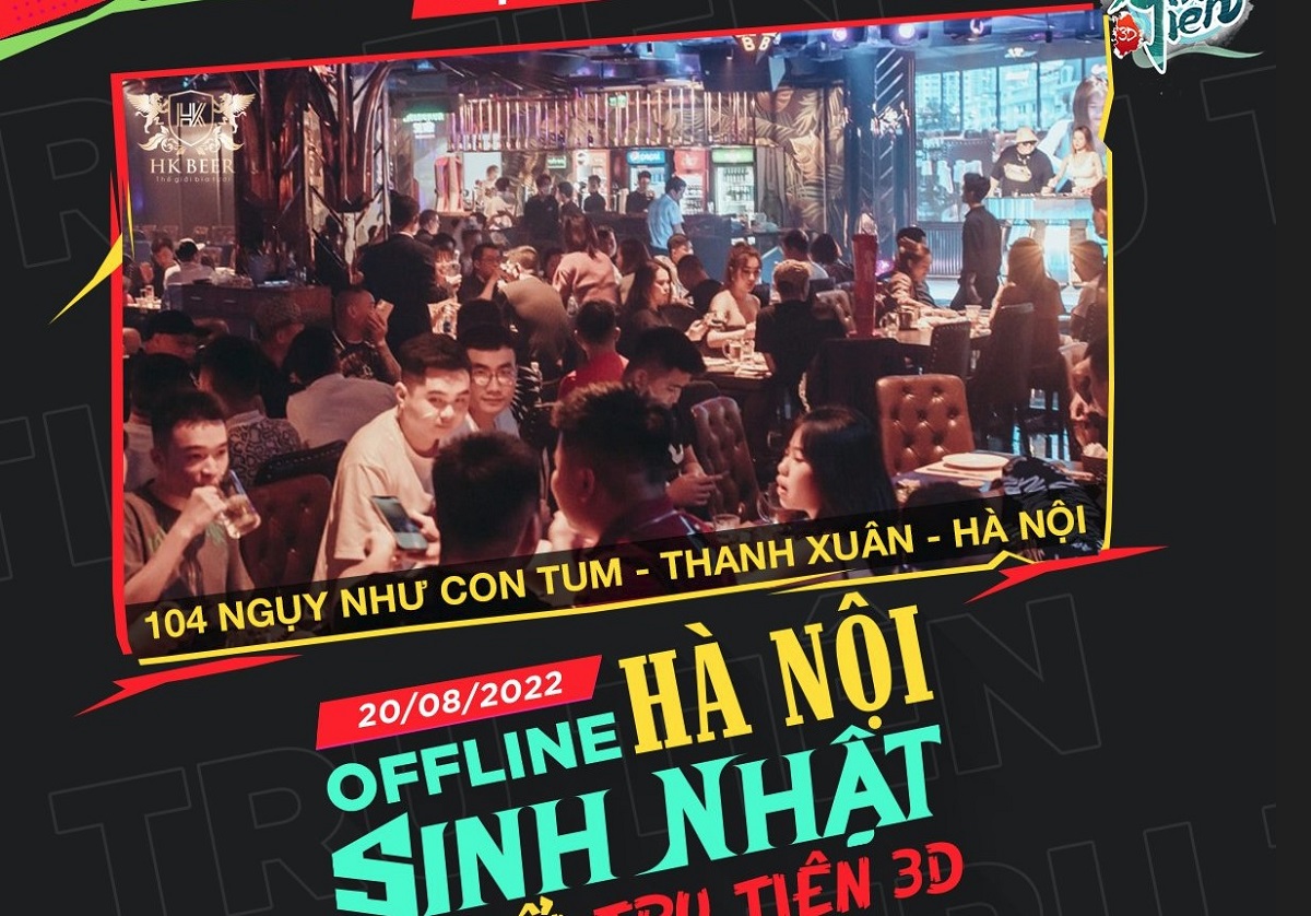 Big Offline sinh nhật 5 tuổi Tru Tiên 3D – Gamota Hà Nội có gì?