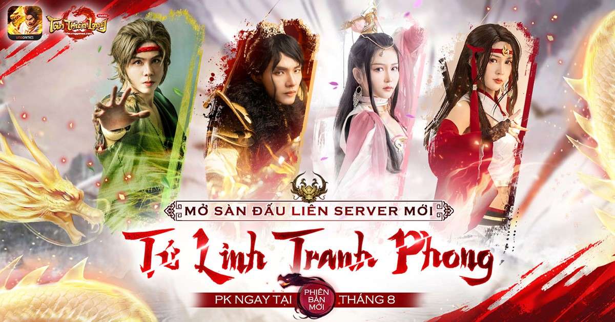 Tứ Linh Tranh Phong – Phiên bản tháng 8 'Cực Gắt' của Tân Thiên Long Mobile