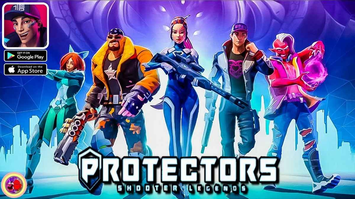 Protectors: Shooter Legends, game bắn súng đấu trường mới toanh trên di động