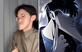 Chàng trai trở thành hiện tượng mạng nhờ sở hữu chiếc cằm "chuẩn Solo Leveling"